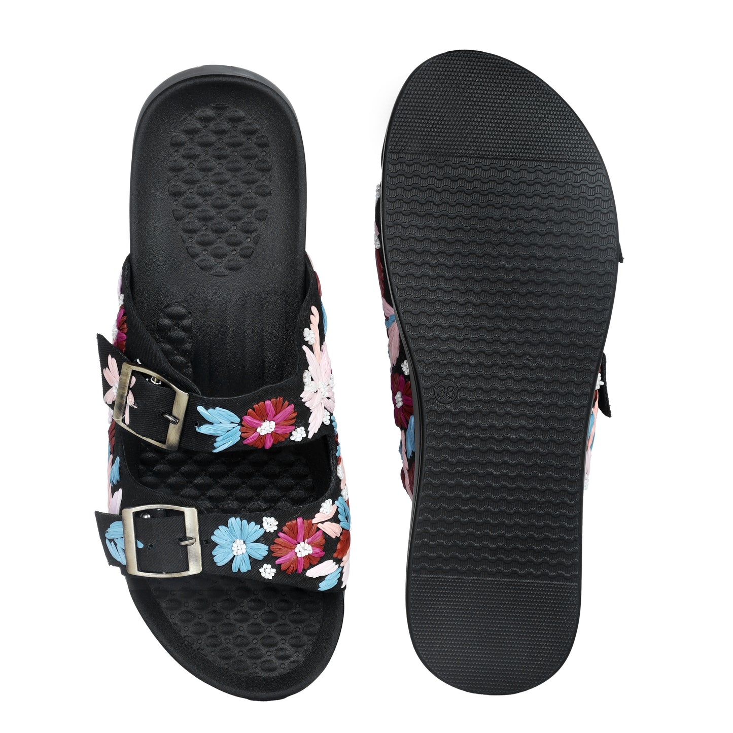 FLORELLE - BLACK COMFORTERS