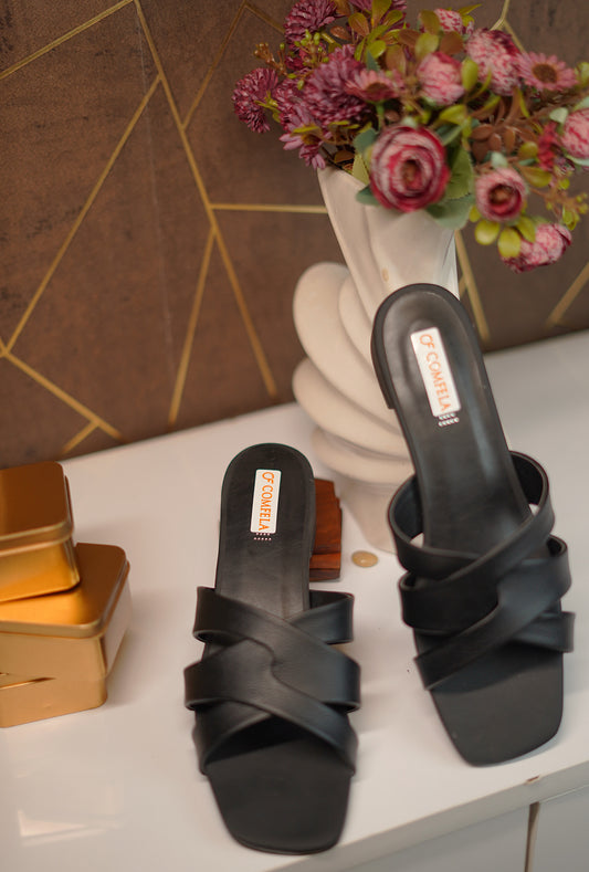 CHICBLACK BLOCK-HEELS